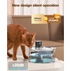 Wireless Cat Water Fountain Cordless: Battery Operated Cat Fountain -