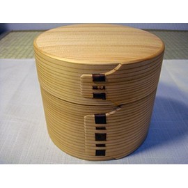 大館曲げわっぱ二ツ重丸弁当