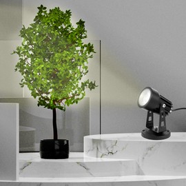 Txkrhwa Y6S LED Spot Light 3W Uplight Spotlights with 3 Color Temperature Modes and Timer Function Dimmable Up Down Spotlights USB Decorative Landscape Lamp for Indoor Outdoor Yard Y6S(USB)