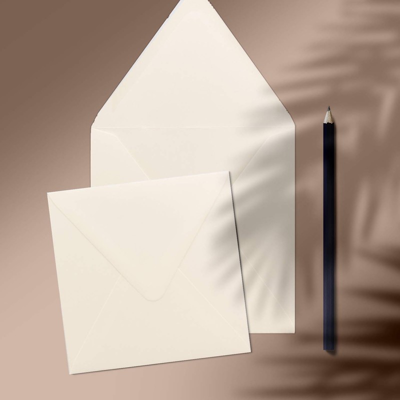 Square Envelopes 150 x 150 mm White