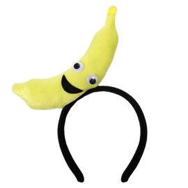 Abaodam Fruit Hair Hoop Performance Hair Band Party Hair Band Vegetable Headband Plush Hair Bands Headwear for Headband Hats for Tea Party Banana Clothing