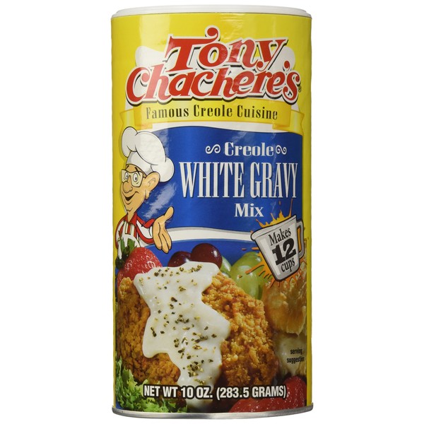 Tony Chachere's Creole White Gravy Mix, 10 Ounces