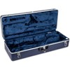 Crossrock ABS Molded Tenor Saxophone Case-Rectangular,with Single Shoulder Strap Blue(CRA861TSBL-R)