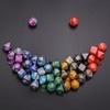 49 Pieces DND Dice Set, Polyester D&D Dice and Role