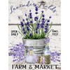 YEEIFFD 5D Diamond Painting Lavender Fields Diamond Art Kits for