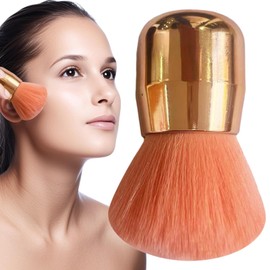 Makeup Brush - Cosmetic Applicator | Ergonomic Makeup Brush with Wide Head for Powder, Foundation, Blush, Concealer