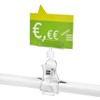 Pack of 10 Sign Holders for Price Labelling with Large