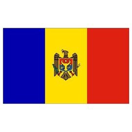 Klicnow Moldova National Flag 5ft x 3ft