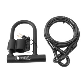 Bike U Lock Waterproof Rustproof Bike Heavy Duty High Security Anti Theft U Shaped Lock for Mountain Bike