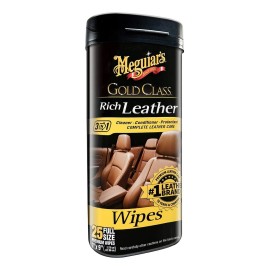 Meguiars G10900 Wipes Limpia Piel Acondicionador Proteje Gold Clas Color Blanco