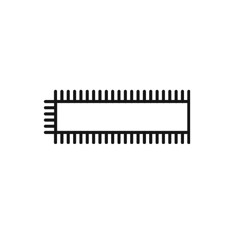 Swiss Pattern File by Grobet Inox Hand 8 Inch Cut