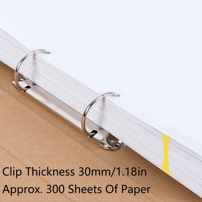 D Shape Ring Binder Mechanism, 2 Ring Metal Ring Binder
