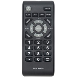 New Remote NS-RC4NA-17 NSRC4NA17 Replacement fit for Insignia LCD TV NS-24D310NA17 NS-24D510MX17 NS-24D510NA17 NS-32D310MX17 NS-32D310NA17 NS-32D311NA17 NS-39D310NA17 NS-40D510MX17 NS-40D510NA17