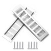 2 Pcs Kitchen Plinth Vent, 300 x 80 mm Radiator