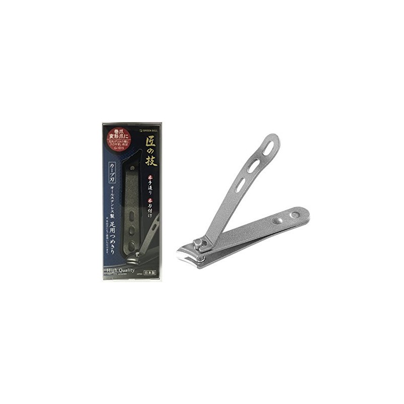 G-1015 Takunoki All Stainless Steel Foot Straightener (Curved Blade)