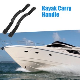 A ABSOPRO Kayak Carry Handle with Double Hole Round Base for Boat (Set of 2)