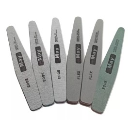 May Kit De 6 Limas Profesionales Para Uñas Acrílicas Y Gel
