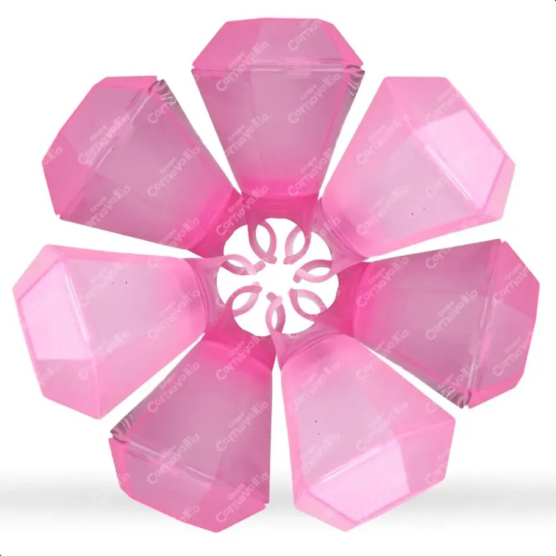 Anillo Shot Tequilero Diamante Despedida Soltera Bride Fiest Rosa
