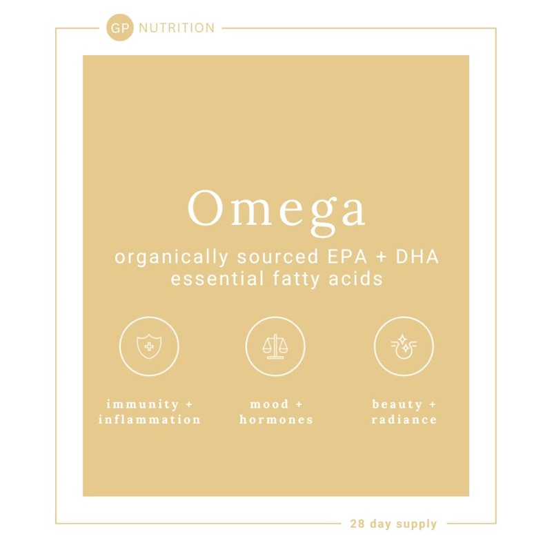 GP Nutrition The Omega - Omega 3 Fish Oil, EPA
