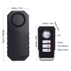 113dB Bike Alarm Wireless Anti Theft Vibration Motion Sensor Vehicle