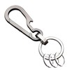TweezerGuru Titanium Alloy Carabiner Small Key Chain Key Ring Rust