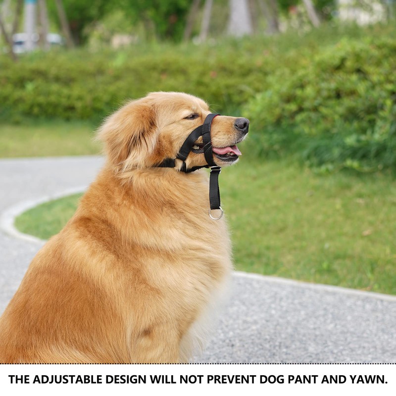 ILEPARK ILEPARK Dog Head Collar with Soft Fabric, Headcollar for