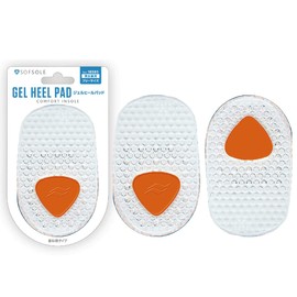 SOFSOLE 18593 Unisex Point Insole, Gel Heel Pad, Layering Type, One Size Fits Most