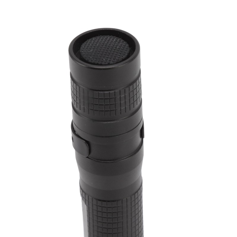 UV Flashlight 365nm Pen Clip Aluminium Alloy Button Control Multi