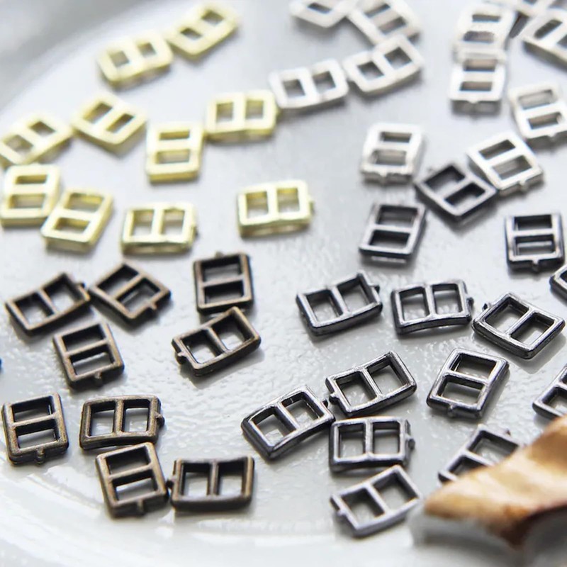3mm / 0.12 inches (Inner Diameter) Super Tiny Buckles, Doll