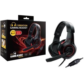 Genius - GENIUS - Microphone for Gaming - Vibrating (HS-G600V), Black
