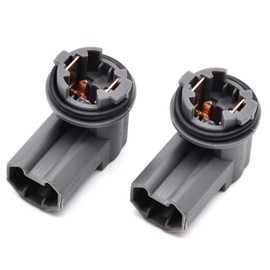 HAOTOM 2Pcs Tail Light Lamp Bulb Sockets Compatible For Toyota RAV4 2013-2016 81275-12501
