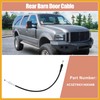 Partuto Car Rear Left Barn Door Lock Cable for Ford