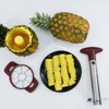 Newness Pineapple Corer and Slicer Tool, Robust Pineapple Core Remover