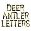 Rivers Edge Products Faux Deer Antler Letters Wall Decor, 8-Inch