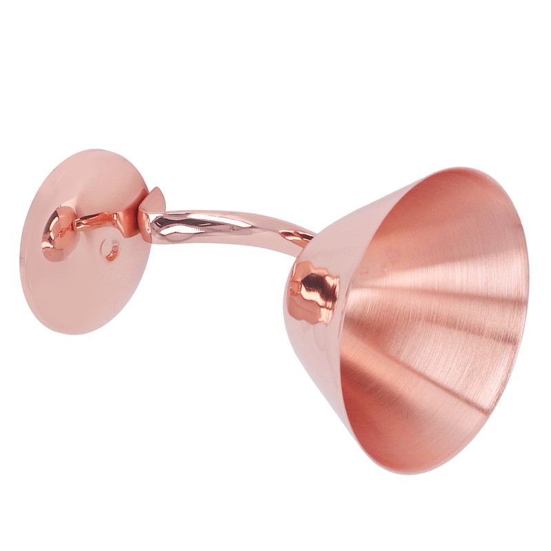 150ml Stainless Steel Martini Cocktail Glass Copper Plated Metal Wine