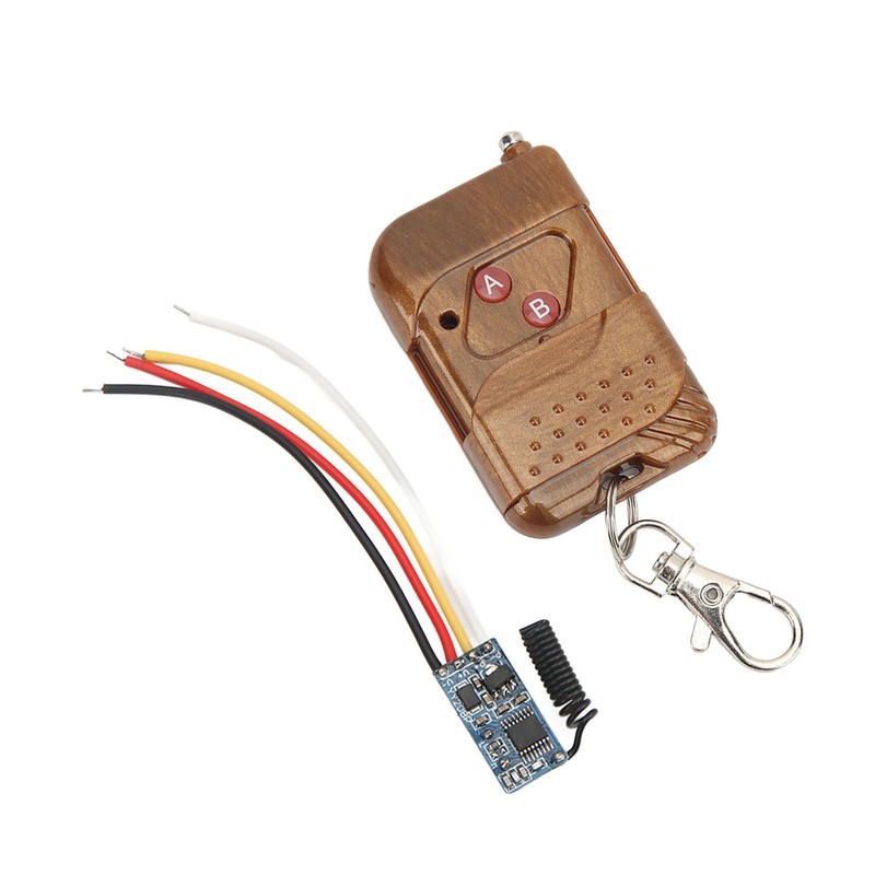 Miniature Remote Control Switch Portable Compact Size Battery Disconnect Switch