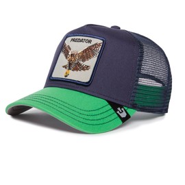Goorin Bros. Hawk Fan The Predator Bird Seahawk Blue Green Adjustable Trucker Cap