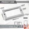 3Pcs 1/2" Single Gang Outlet Box Extenders, Electrical Box Extender