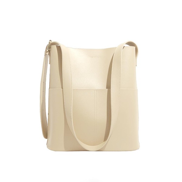 Miniministore Shoulder Bag, 2-Way Bag, Large Capacity, PU Leather with