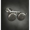 Zoe Industries Neptune Dual Shower Heads - Chrome, 6 Settings,