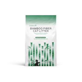 Coobberpet Bamboo Fiber Cat Litter, 100% Natural & Eco-Friendly, Superior Odor Control, Dust-Free Formula, Biodegradable & Sustainable (1 Bag)