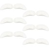2Pcs Self-Adhesive White Santa Claus Costume Eyebrows, Bushy False Facial