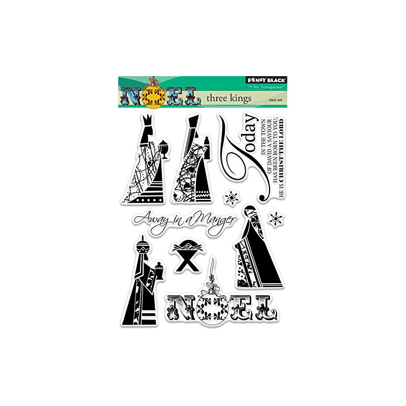Penny Black Clear Stamp Set 30-435 Three Kings