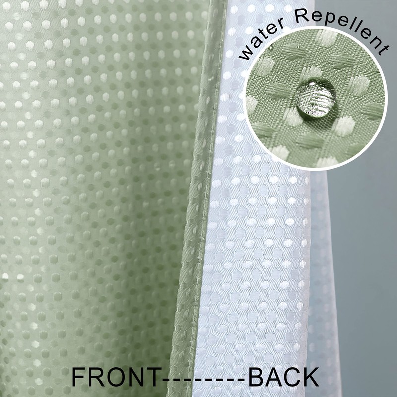 Small Stall Size Shower Curtain 36x72 for Bathroom Spring Decor