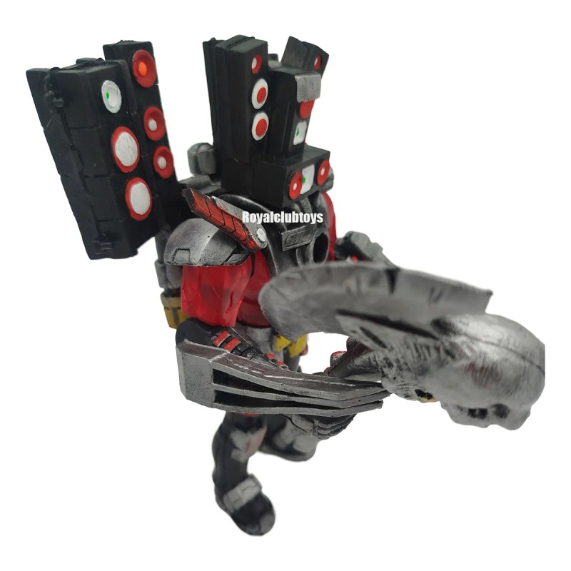 Titan Bocina Mejorado Super Nivel Spikerman Figura C/luz