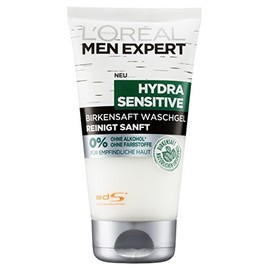 L'OrÃ©al Men Expert Hydra Sensitive Birkensaft Waschgel, 2er Pack (2 x 150 ml)