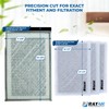 RAYAIR SUPPLY 12x30 Replacement Filter Pads Compatible with PureAiRx Air