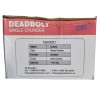SHIELD Security Satin Nickel Finish Single Cylinder Deadbolt New In