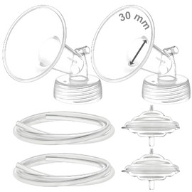 Maymom - Piezas de bomba para bomba Spectra S2 Spectra S1 Spectra 9 Plus - Piezas de bomba Spectra no originales - Repuesto de accesorios Spectra S2 y brida Spectra. Inc Brida protector de reflujo tubo (30 mm)