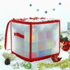 Vinsani 64 Bauble Xmas Christmas Tree Decorations Storage Box with